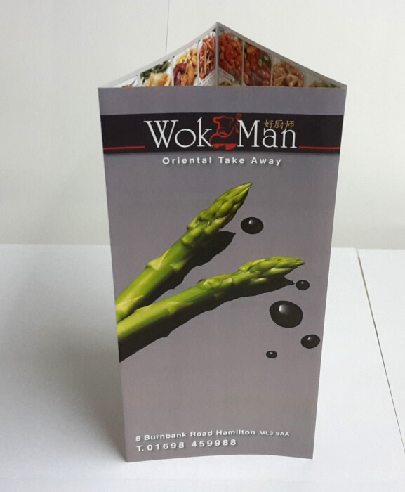 WOK MAN TAKEAWAY MENU